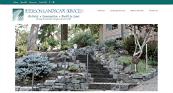 Desktop Screenshot of petersonlandscape.com